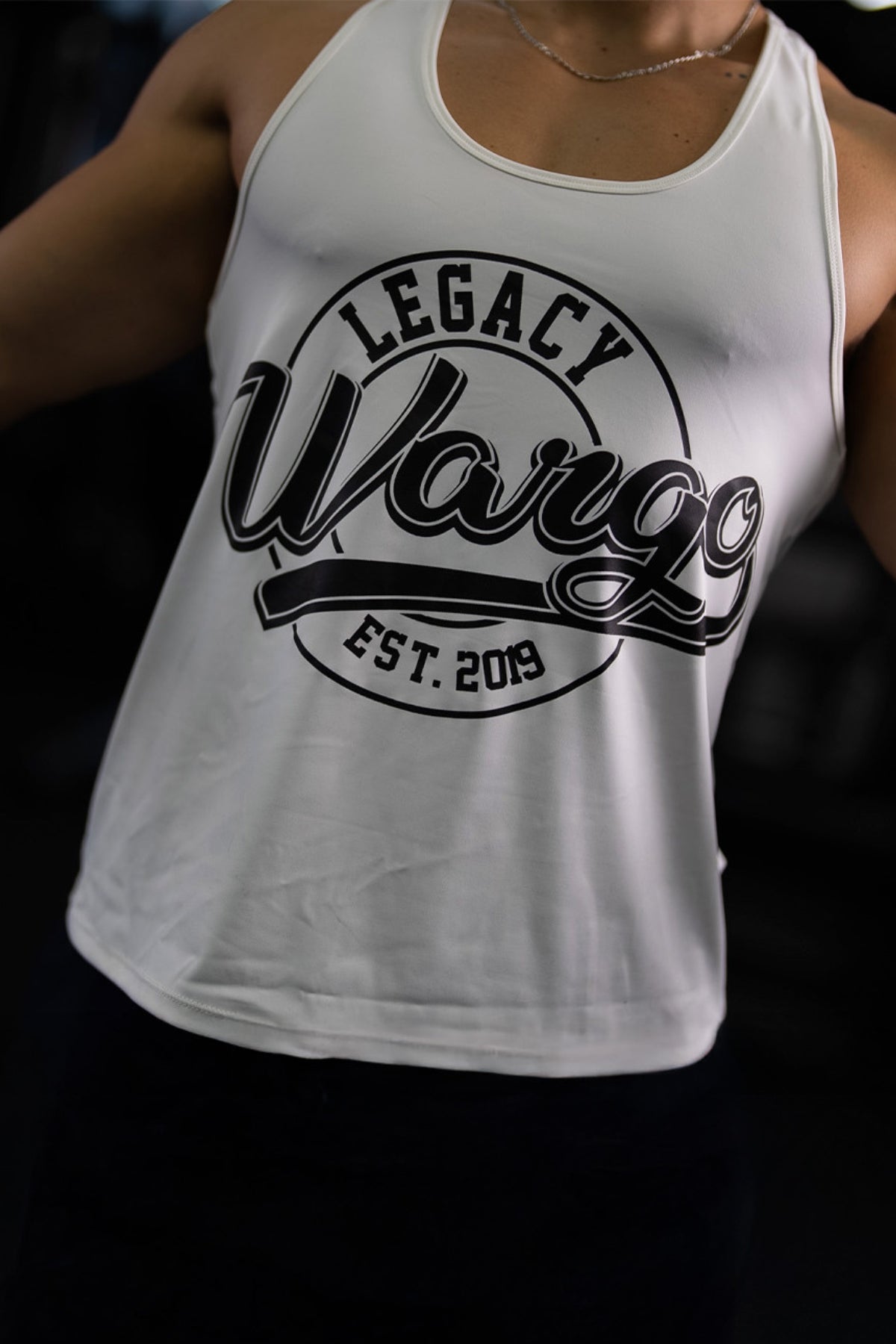 CAMISETAS STRINGER FRONTIER - NEGRO