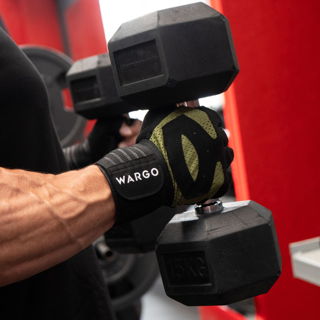 GUANTES CLASSIC 2.0 GYM - VERDE MILITAR