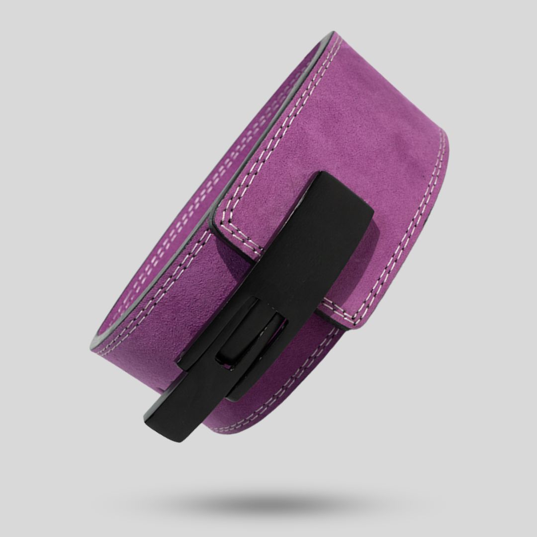 CINTURÓN PARA GYM LEVER BELT 10MM - LAVENDER