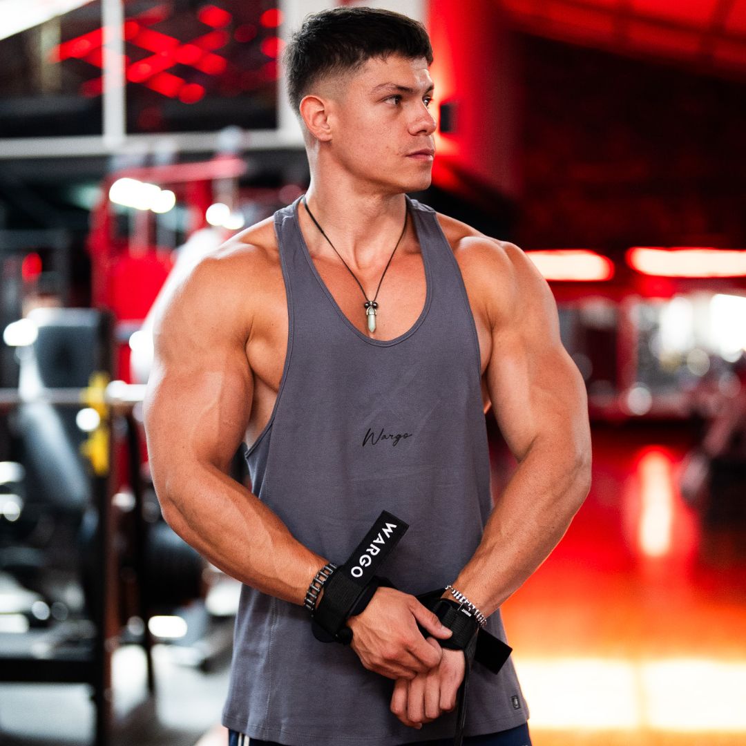 STRAPS GRIPS GYM STRIPS - NEGRO