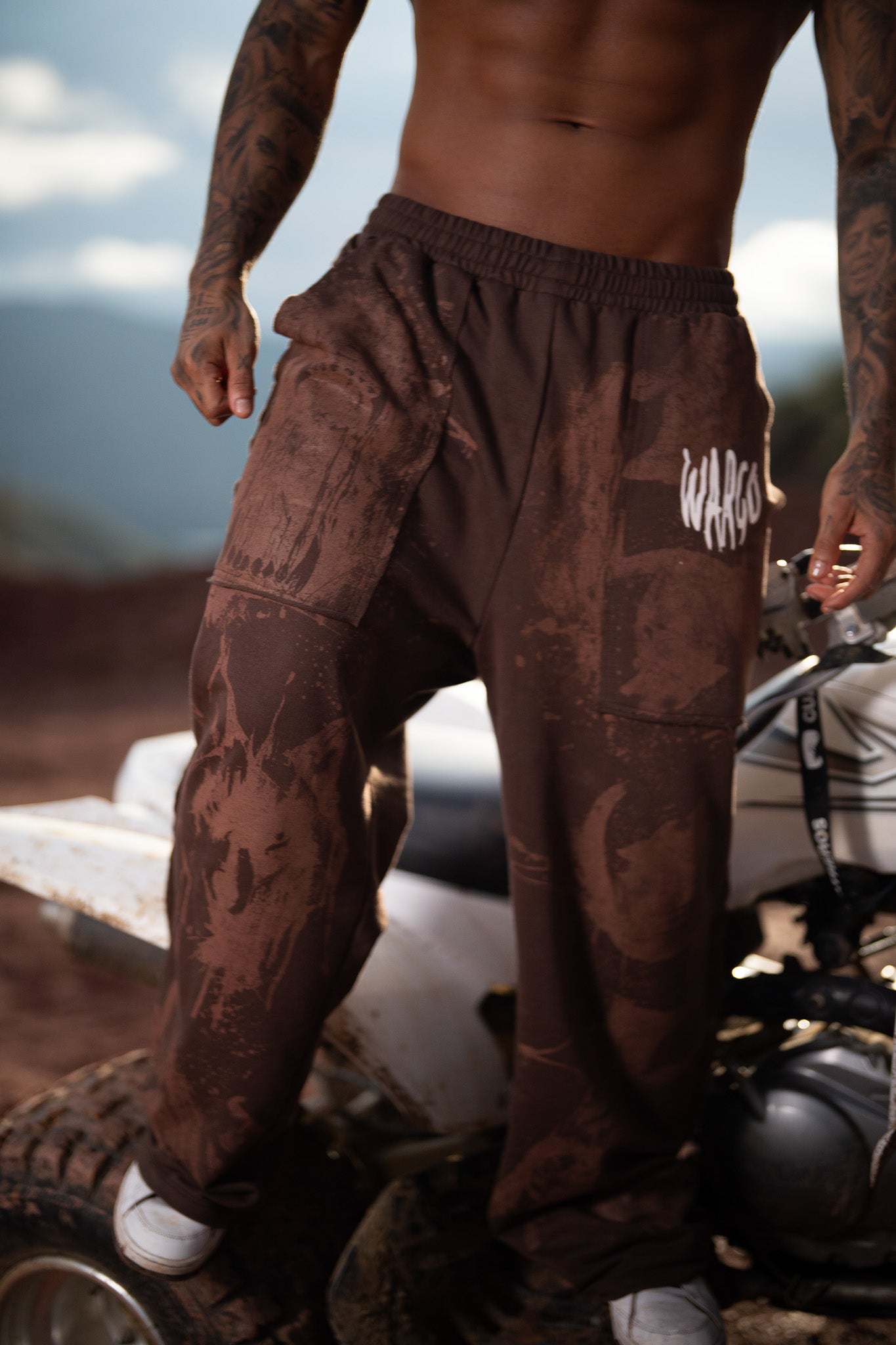 JOGGER BAGGY DESERT - CAFÉ