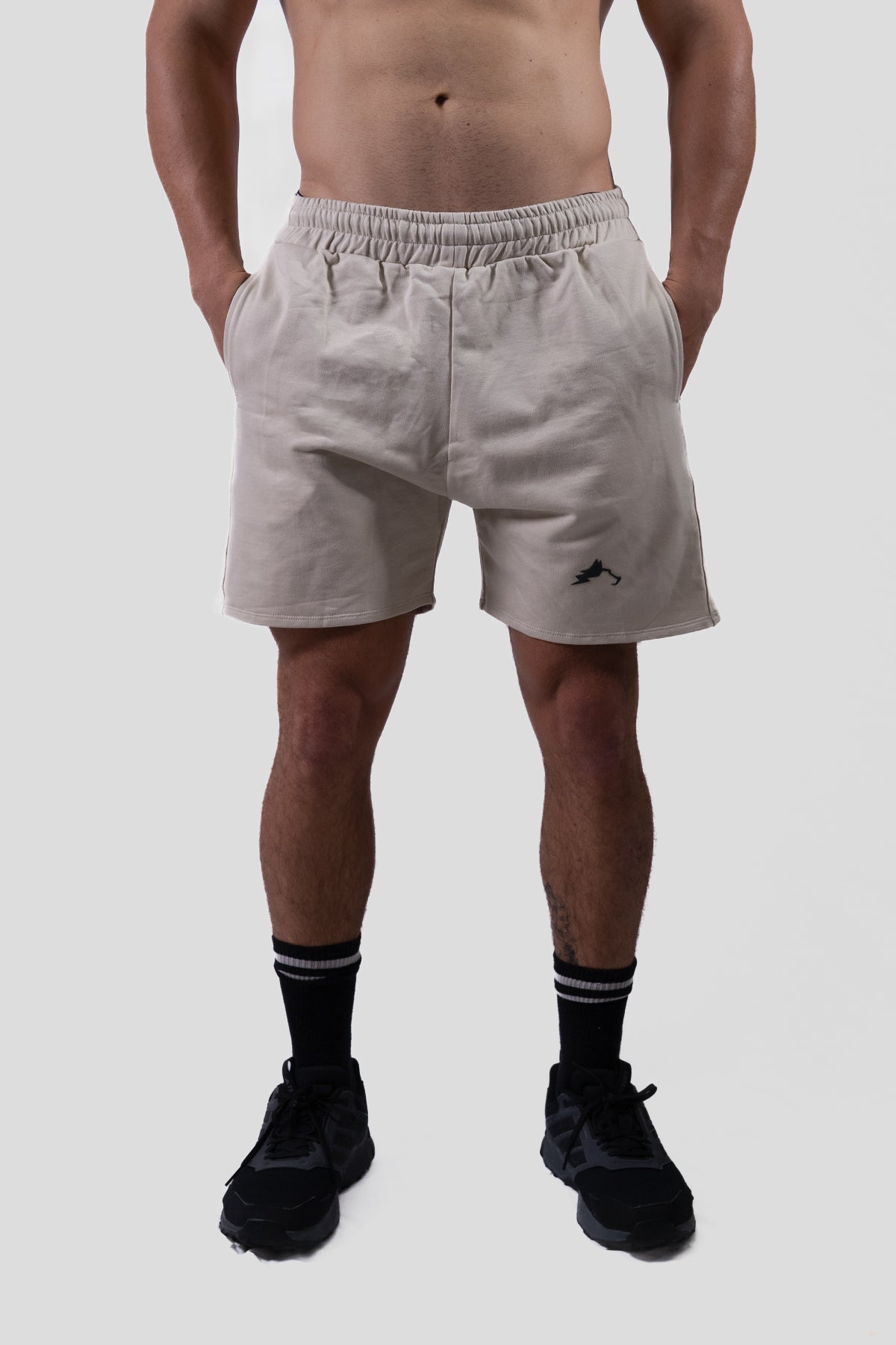 SHORT SLIM ESSENTIAL - BEIGE