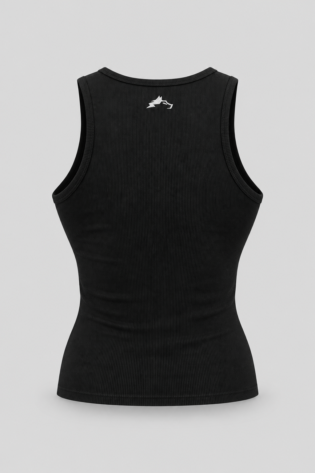 CAMISETA RIB TANK ESSENTIALS - NEGRO