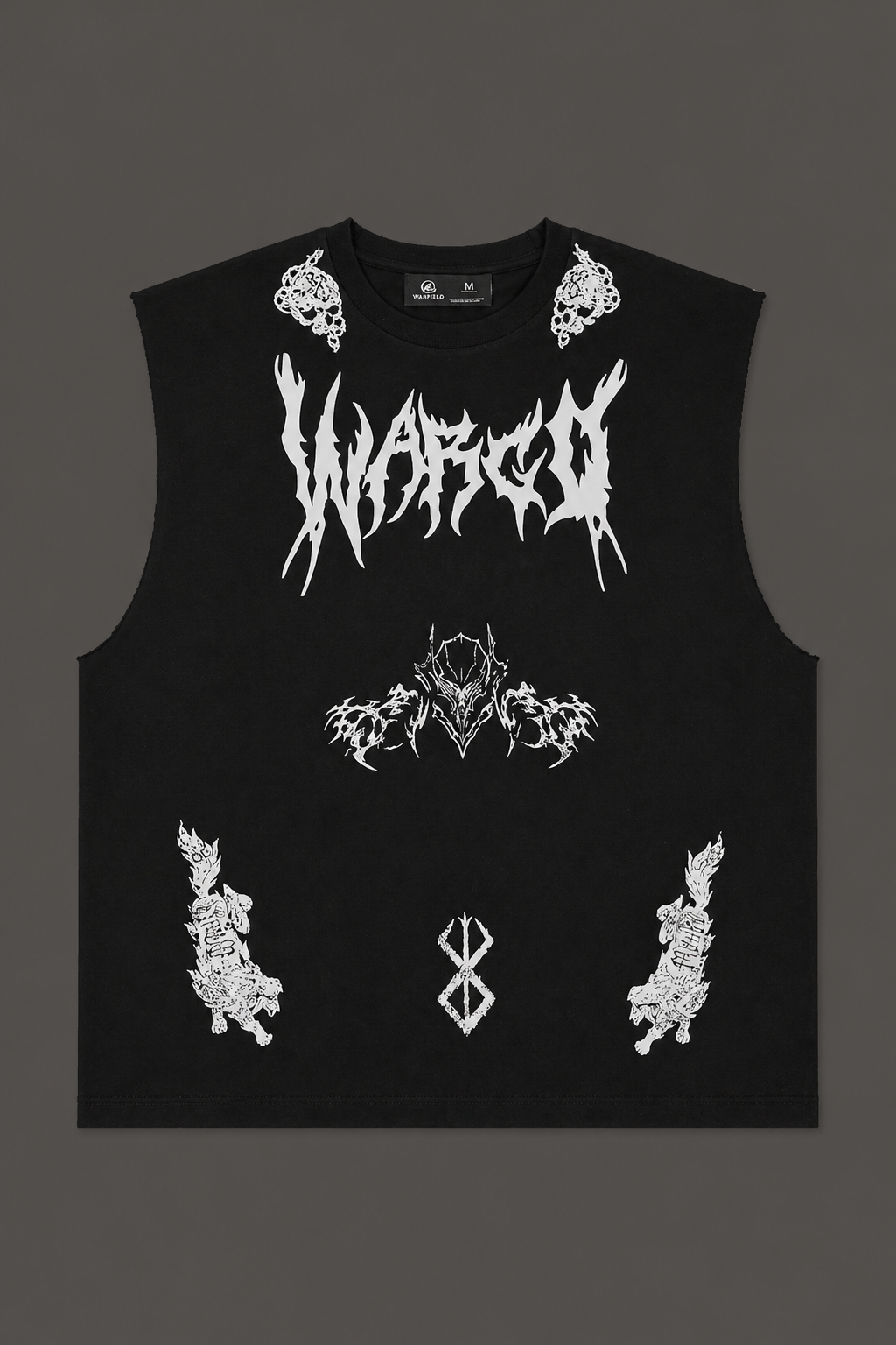 BOXI TANK BLACK WHITE - BERSERK EDITION