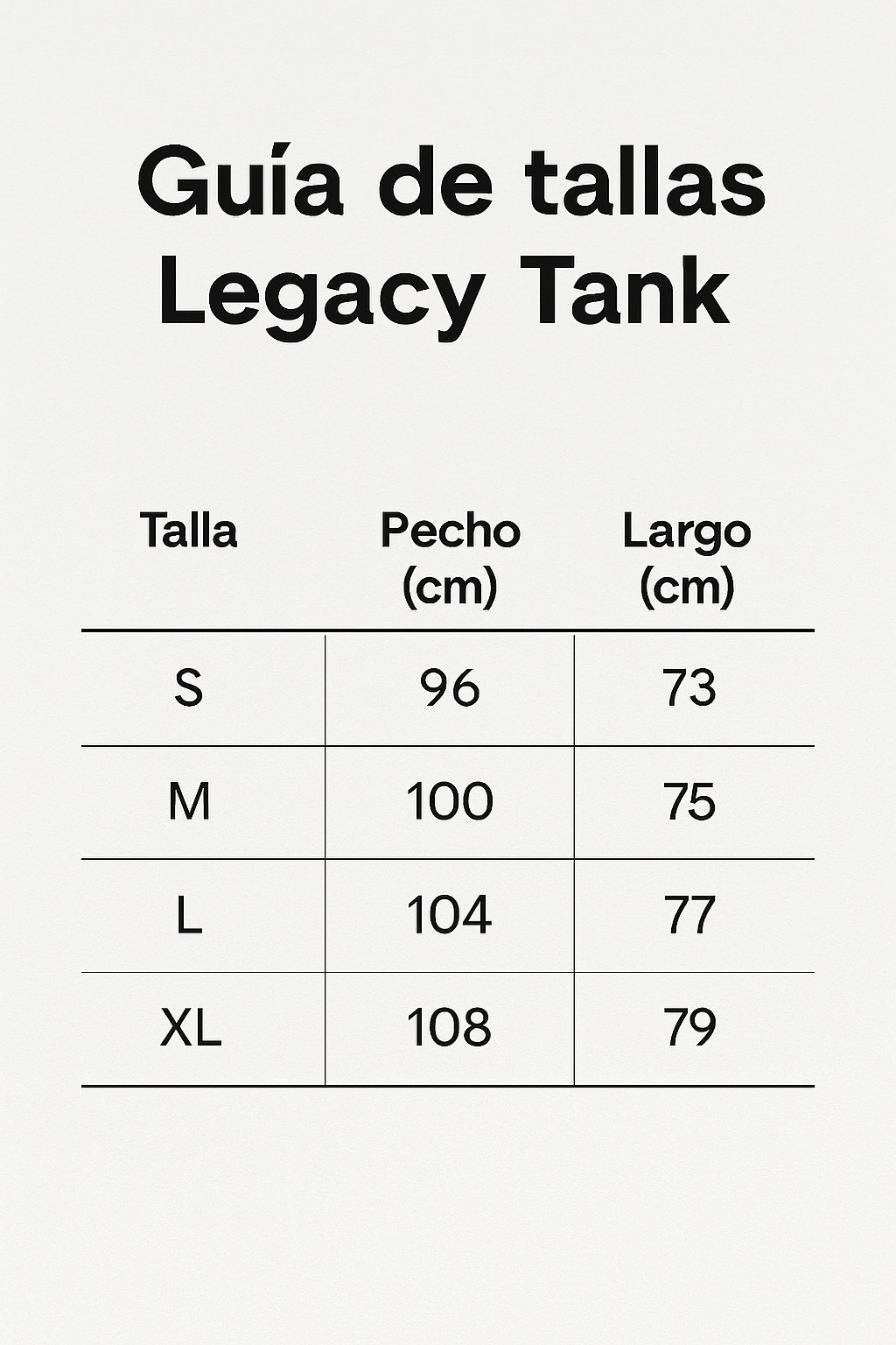 CAMISETA SIN MANGAS LEGACY TANK - BLACK