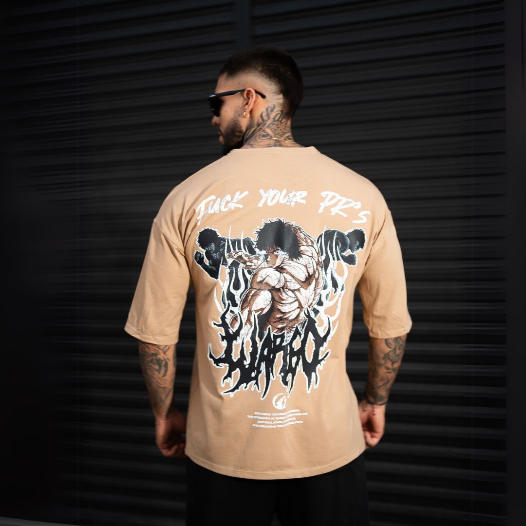CAMISETA OVERSIZE BAKI - BEIGE