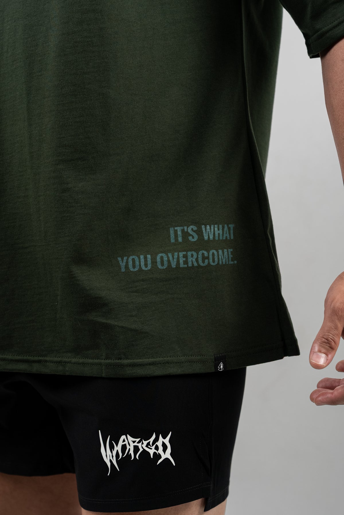 CAMISETA OVERSIZE LIFTING ESSENTIALS - VERDE