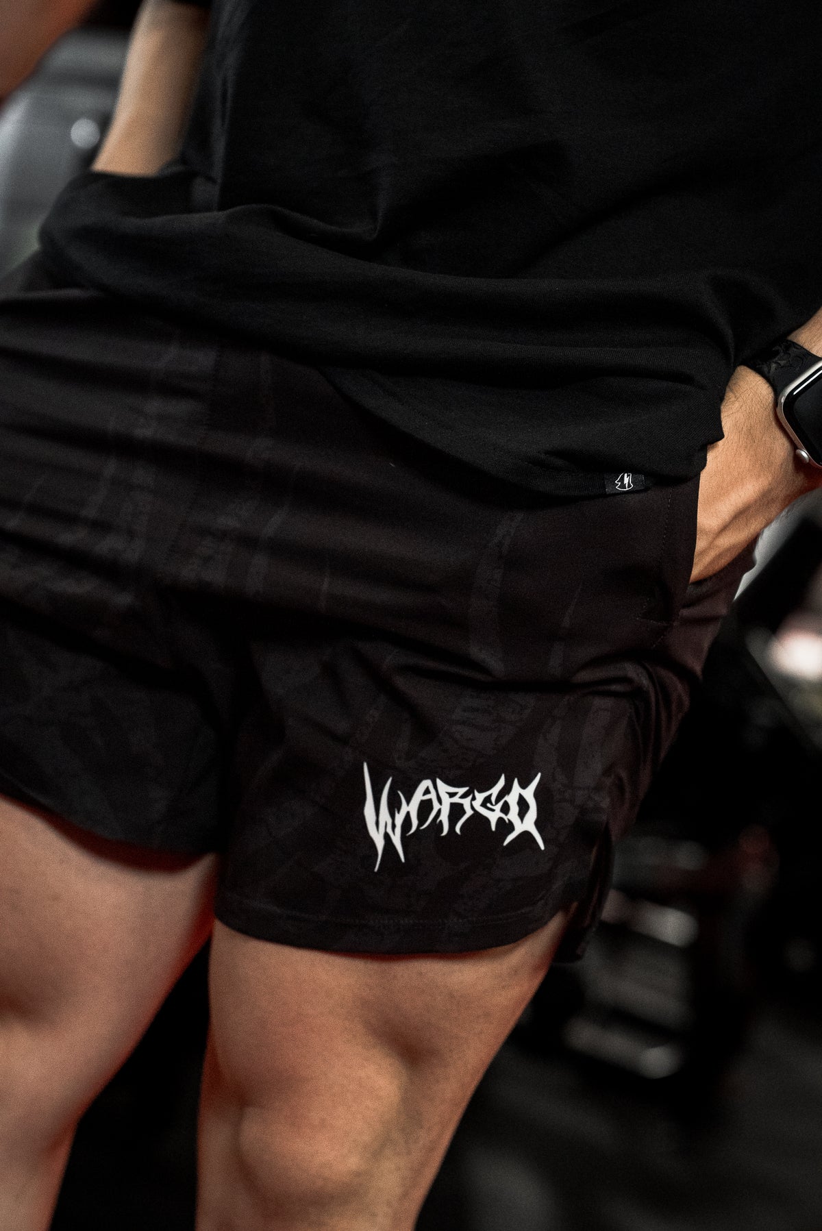 SHORT FLAME ESSENTIALS - NEGRO