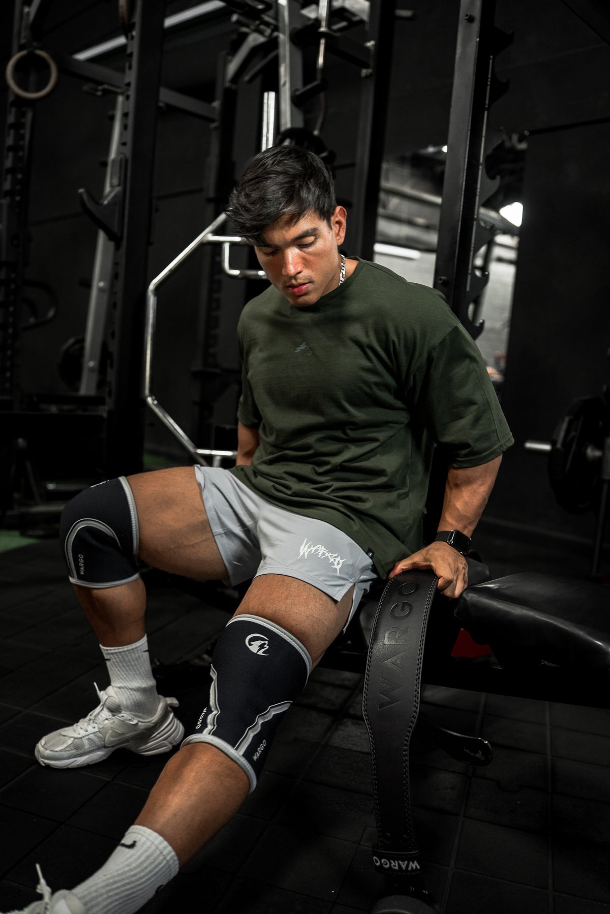 CAMISETA OVERSIZE LIFTING ESSENTIALS - VERDE