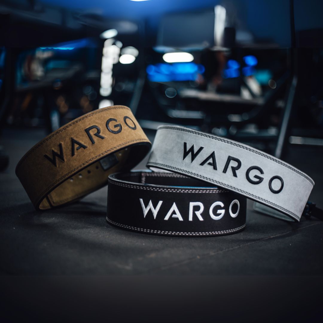 CINTURÓN PARA GYM LEVER BELT 10MM - NAVY BLUE