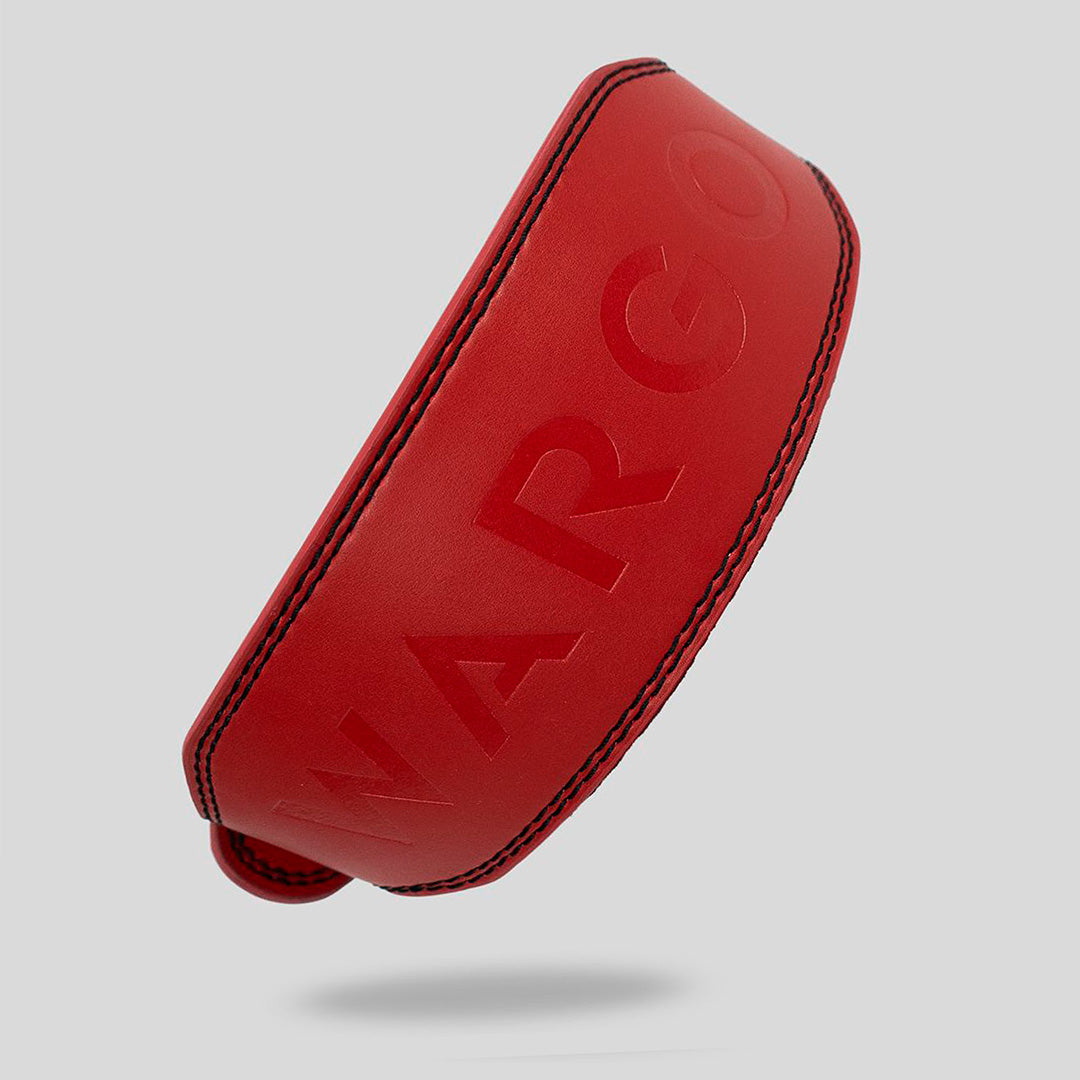 CINTURÓN PARA GYM MICRO FIBRA 5MM - RED