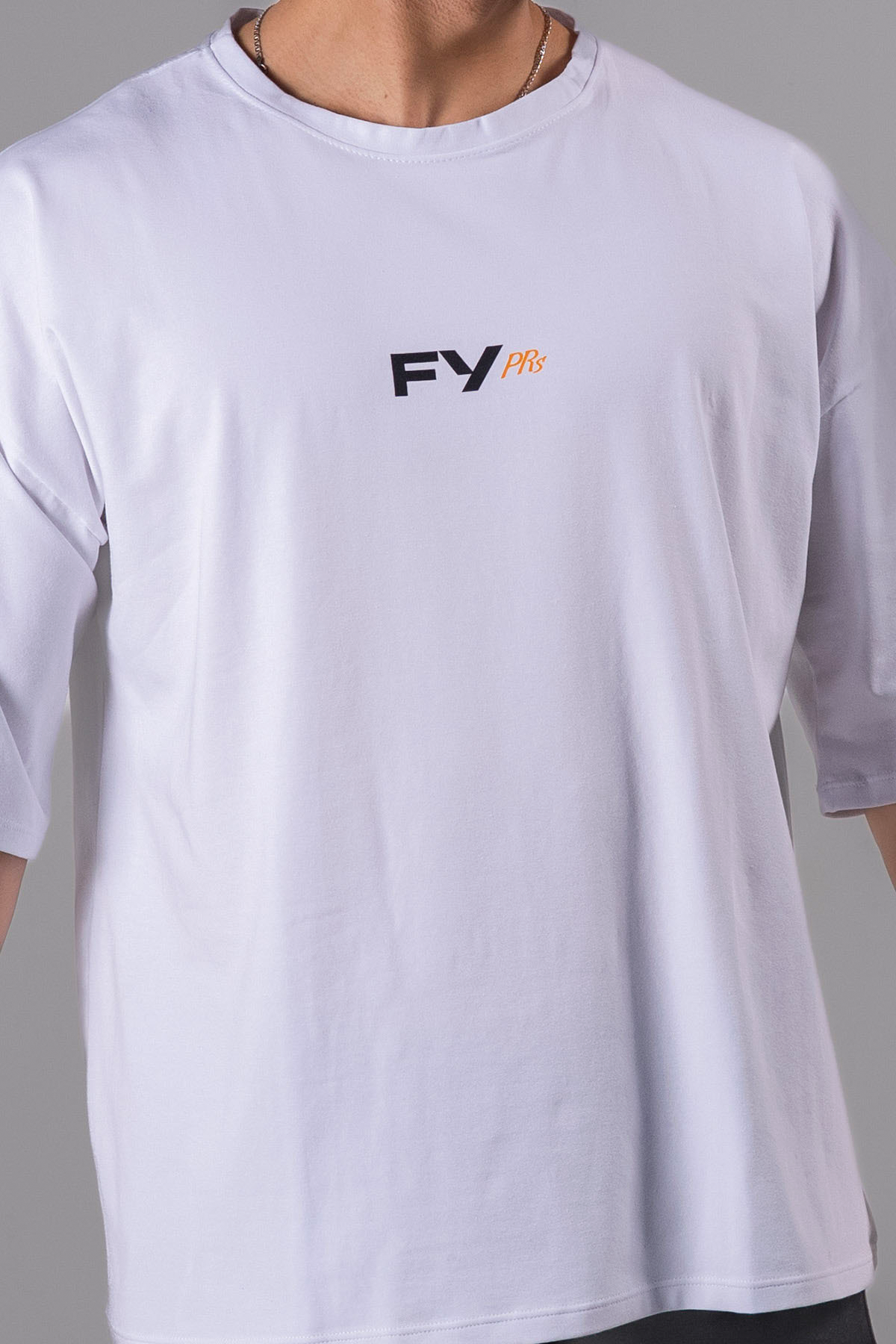 CAMISETA OVERSIZE F*CK YOUR PRs - IVORY