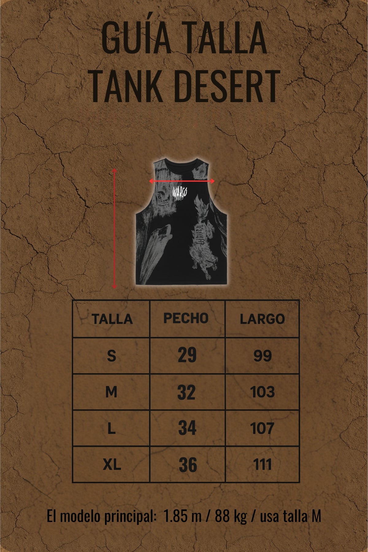 TANK DESERT - GRIS