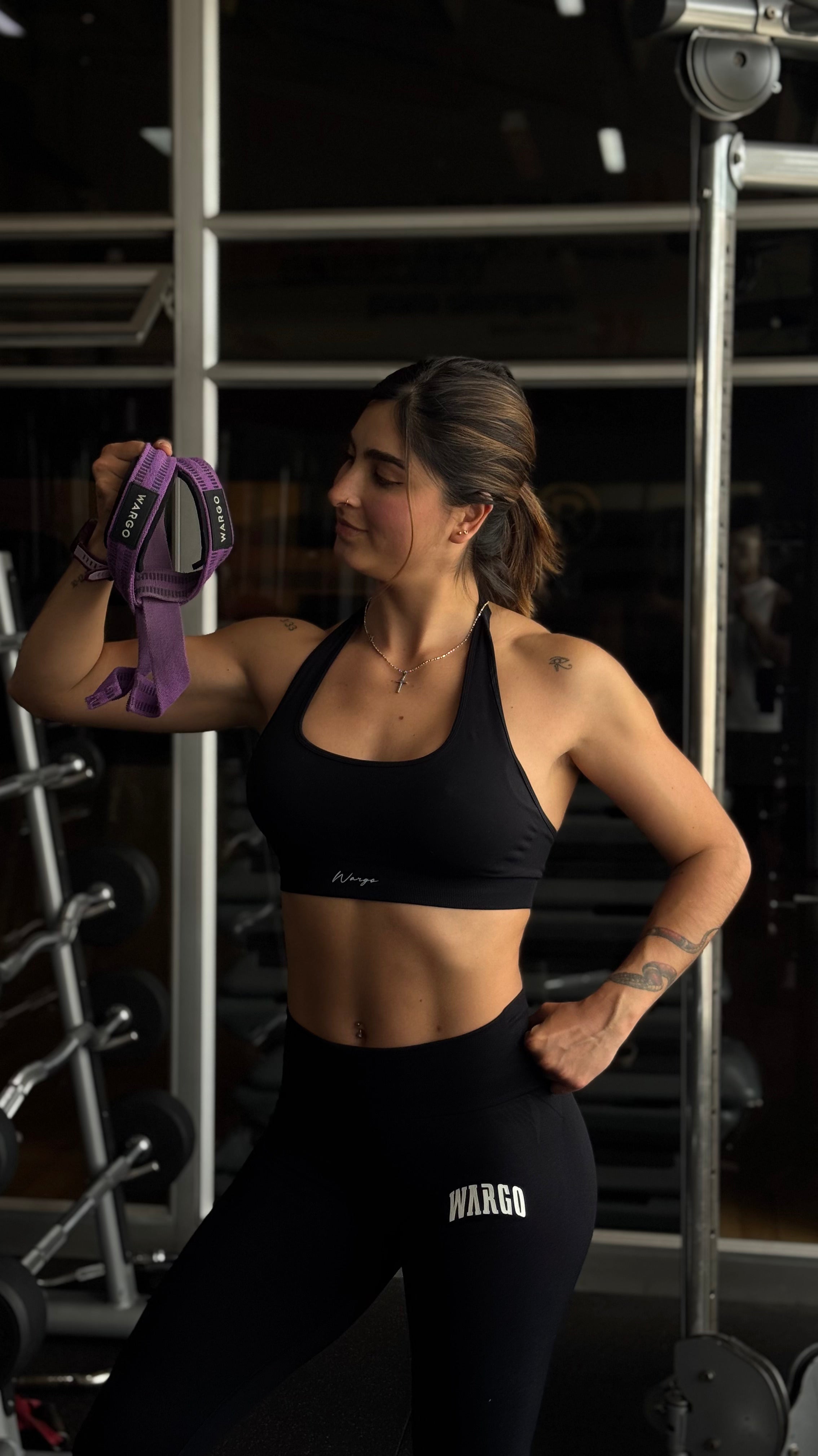STRAPS CLÁSICOS GYM - PURPURA