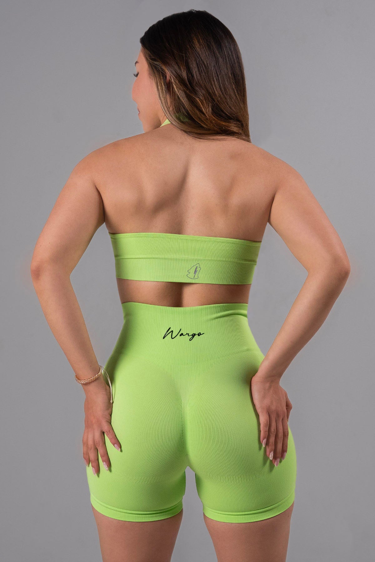 WARGO SIGNATURE SEAMLESS SHORT - LIGTH GREEN