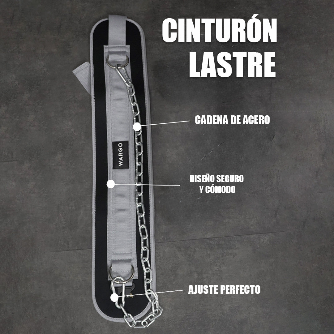 CINTURON DE LASTRE - LIGHT GRAY
