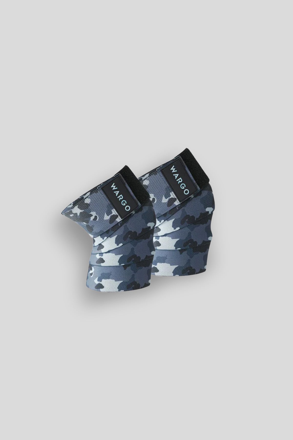 VENDAS RODILLA PARA GYM - AZUL CAMUFLADO