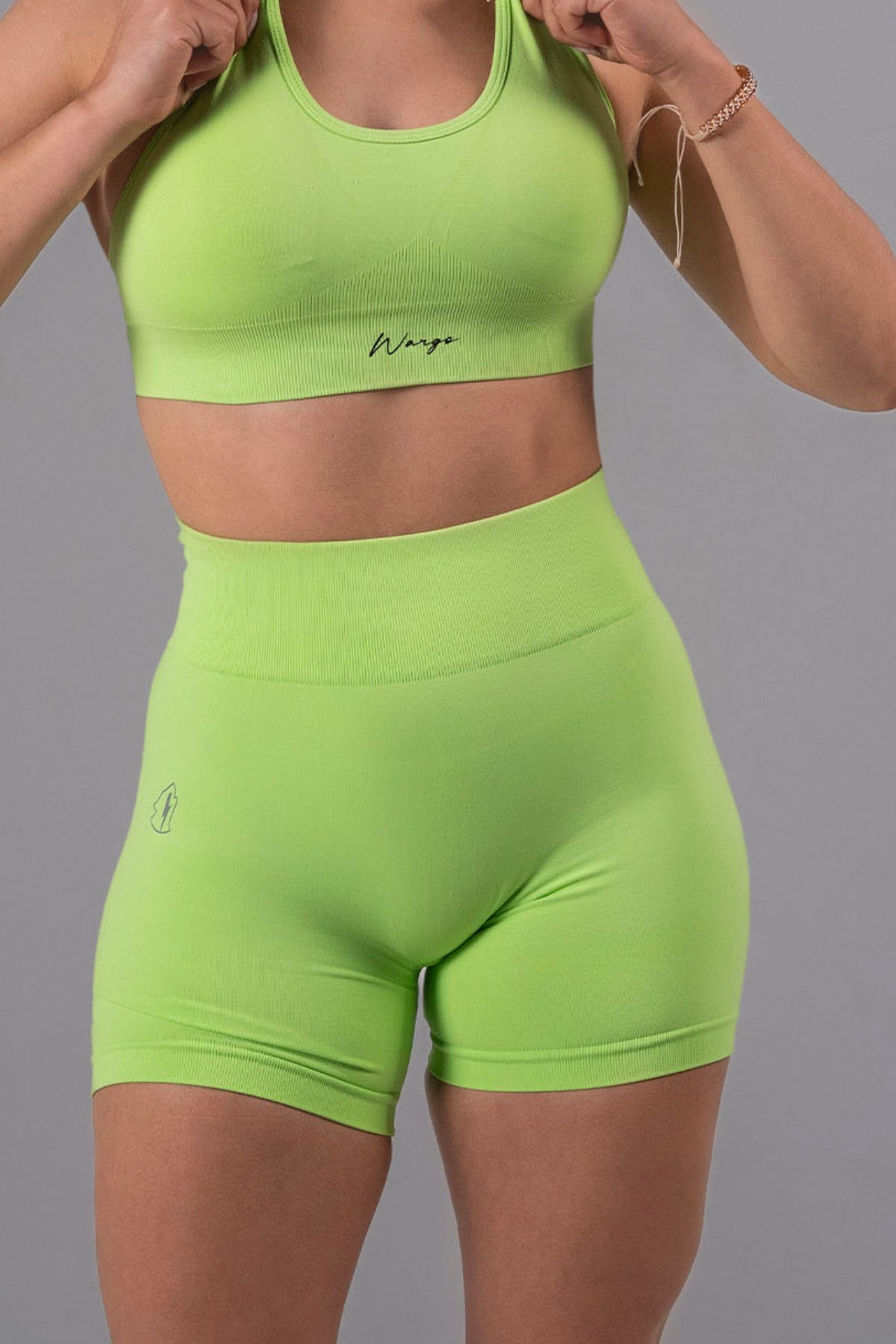 WARGO SIGNATURE SEAMLESS SHORT - LIGTH GREEN