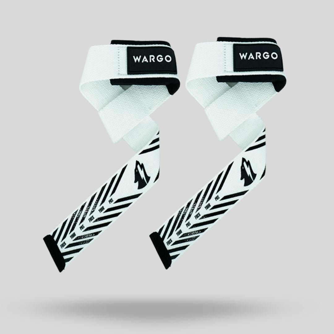WARGO STRAPS PIXEL - WHITE - BLACK DESING