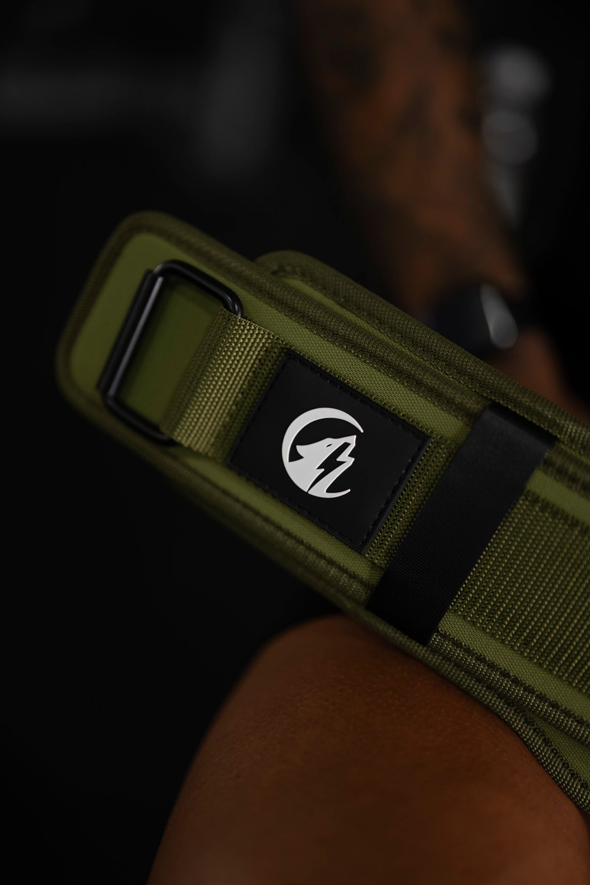 CINTURÓN PARA CROSFFIT QUICK BELT- VERDE MILITAR