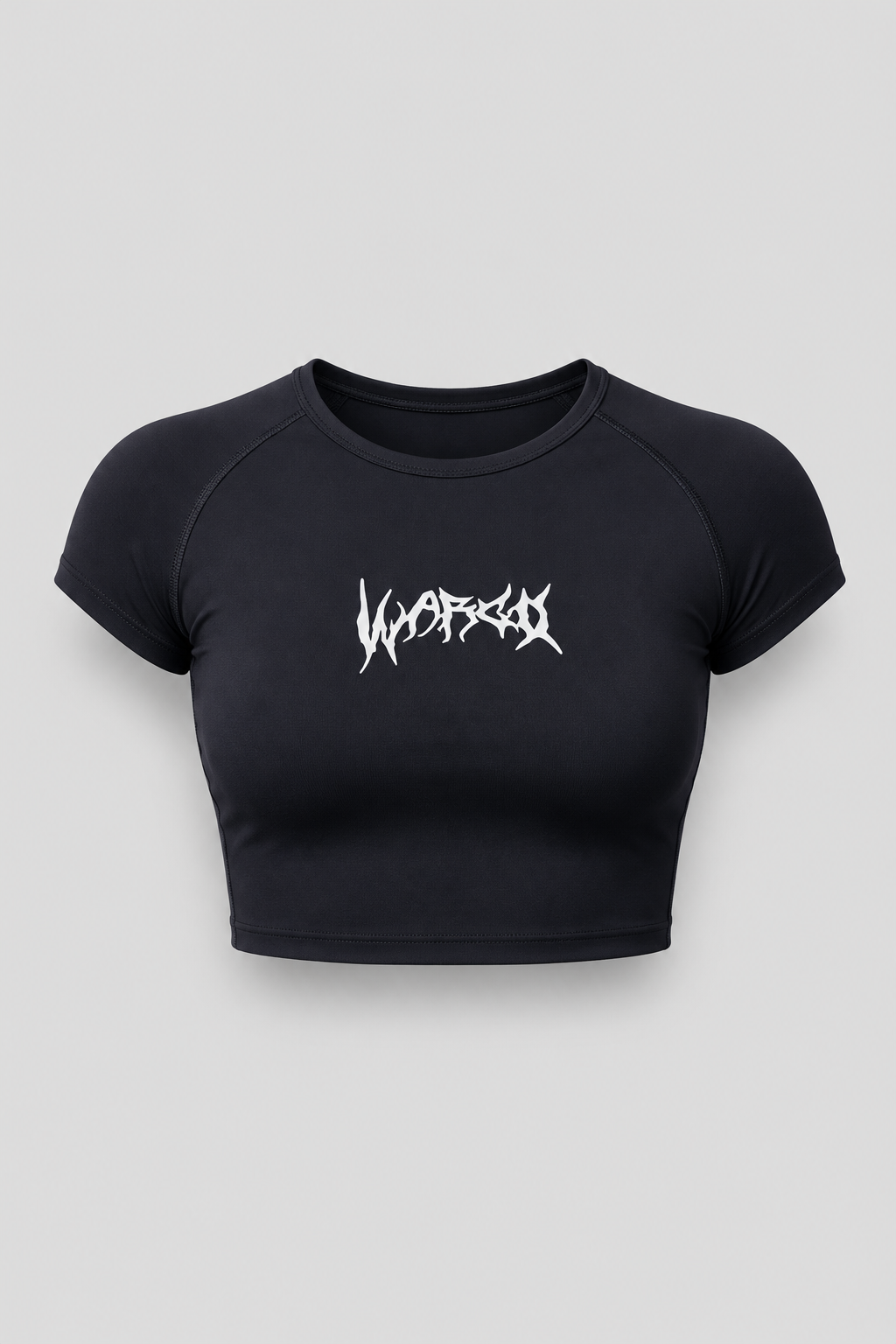 BABY TEE COMPRESIÓN ALPHA DROP - NEGRO