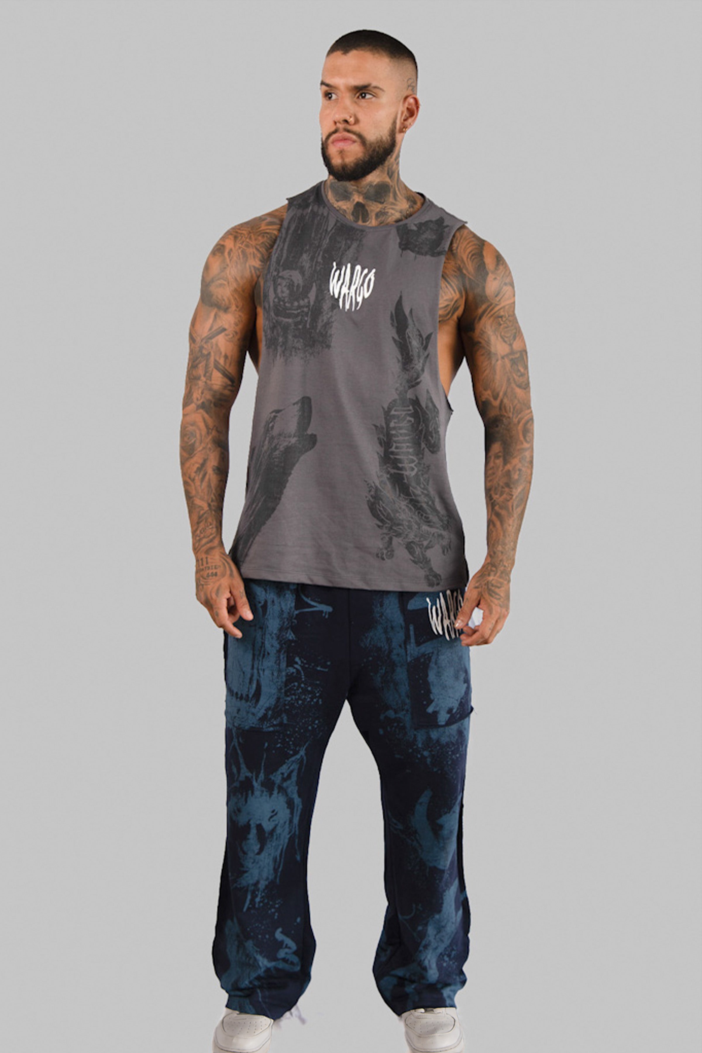 JOGGER BAGGY DESERT - AZUL