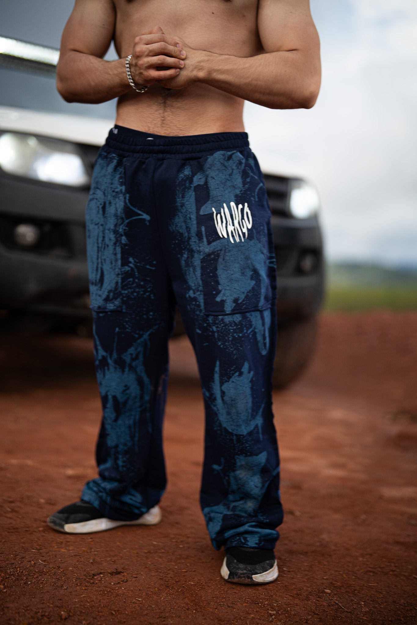 JOGGER BAGGY DESERT - AZUL