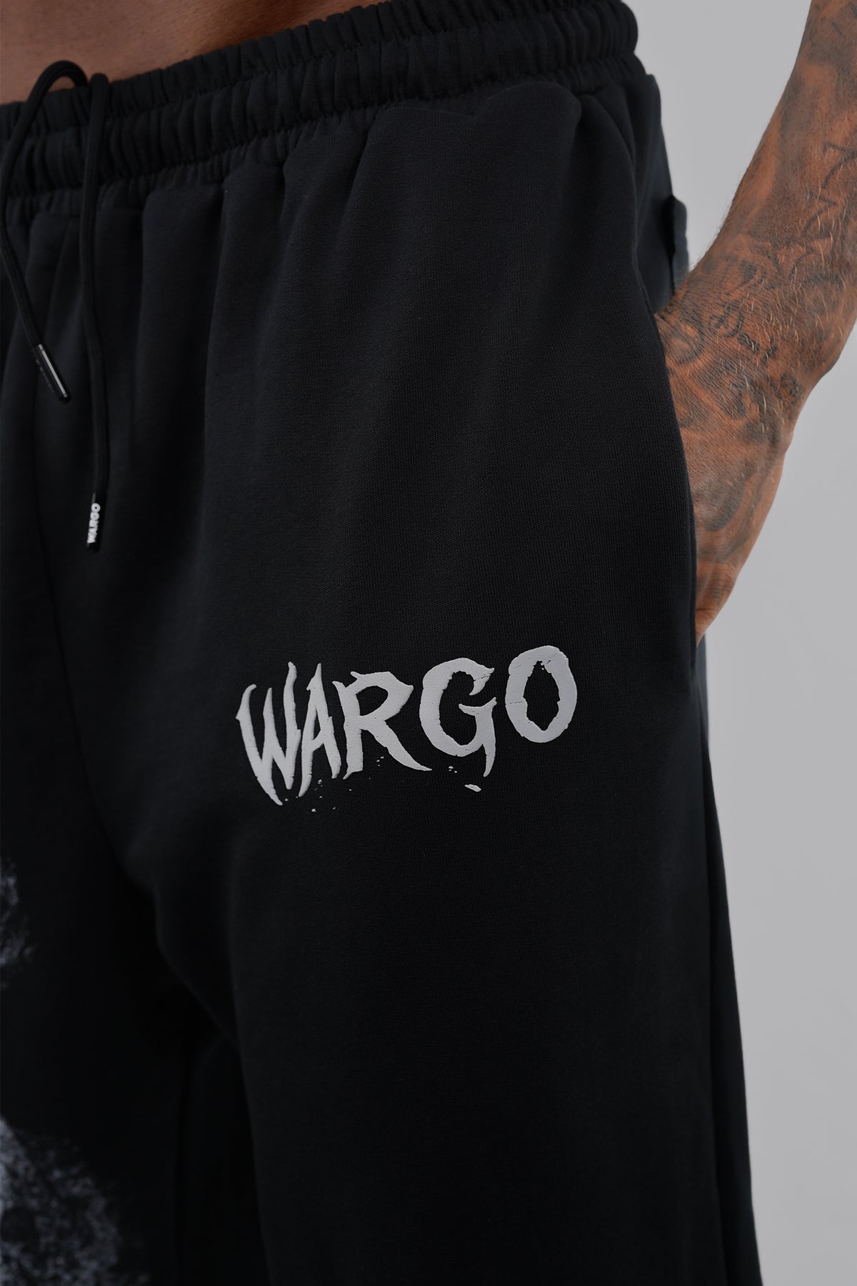 JOGGER BAGGY SAINT WOLF - NEGRO