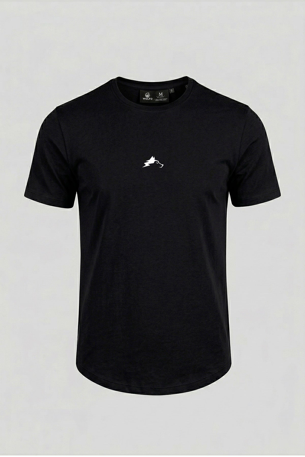 CAMISETA SLIM TEE ESSENTIAL - NEGRO