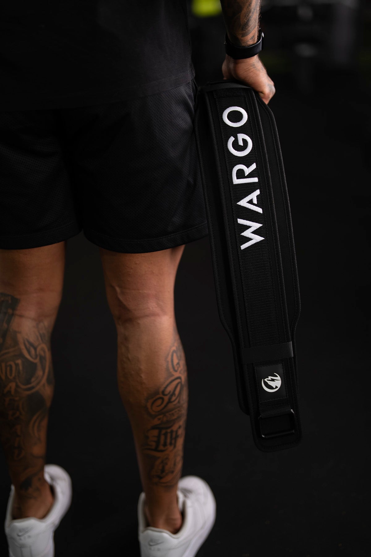 CINTURÓN PARA CROSFFIT QUICK BELT - NEGRO