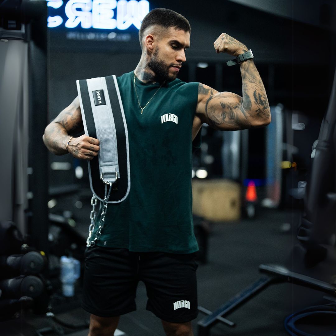 CINTURON DE LASTRE - LIGHT GRAY