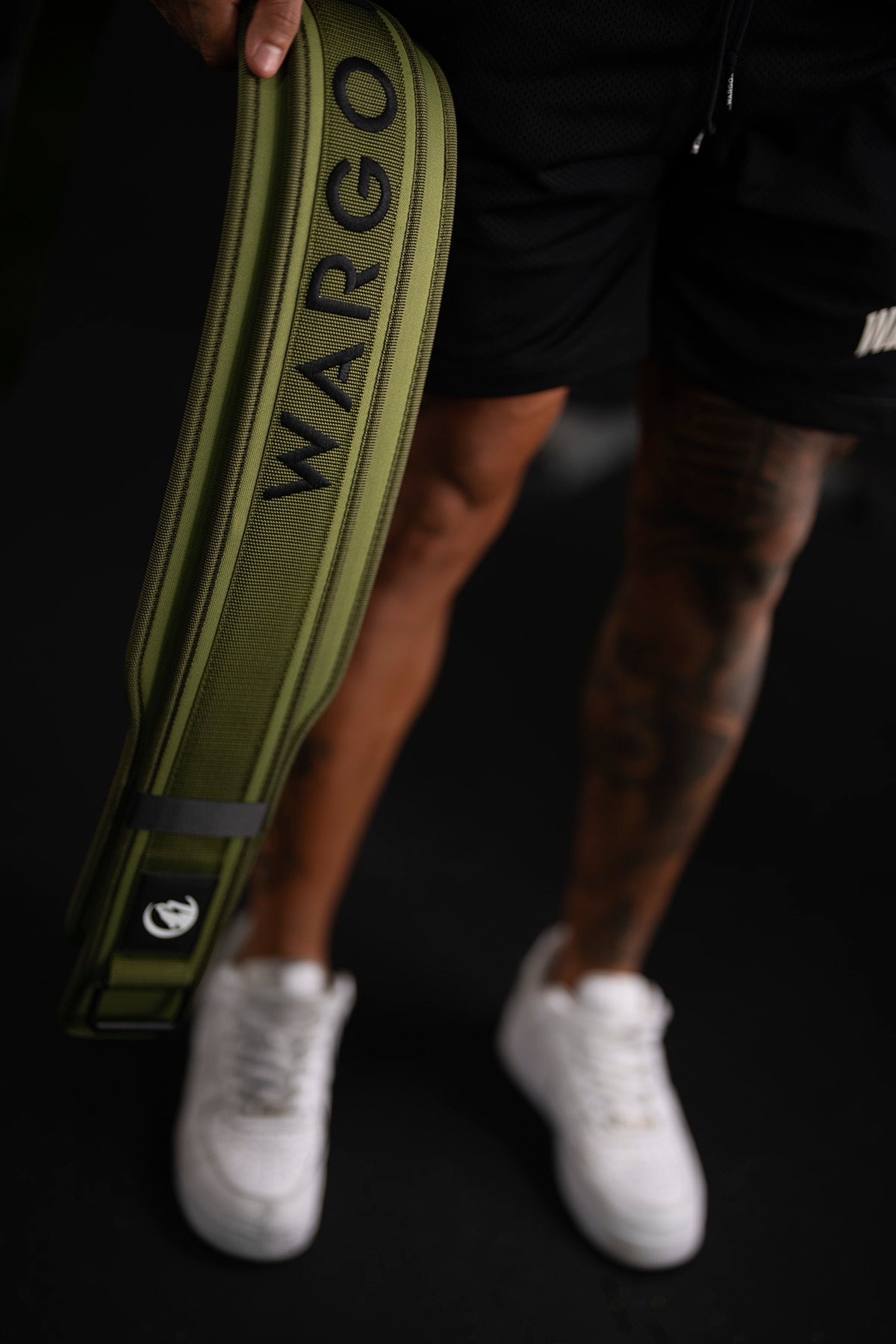 CINTURÓN PARA CROSFFIT QUICK BELT- VERDE MILITAR