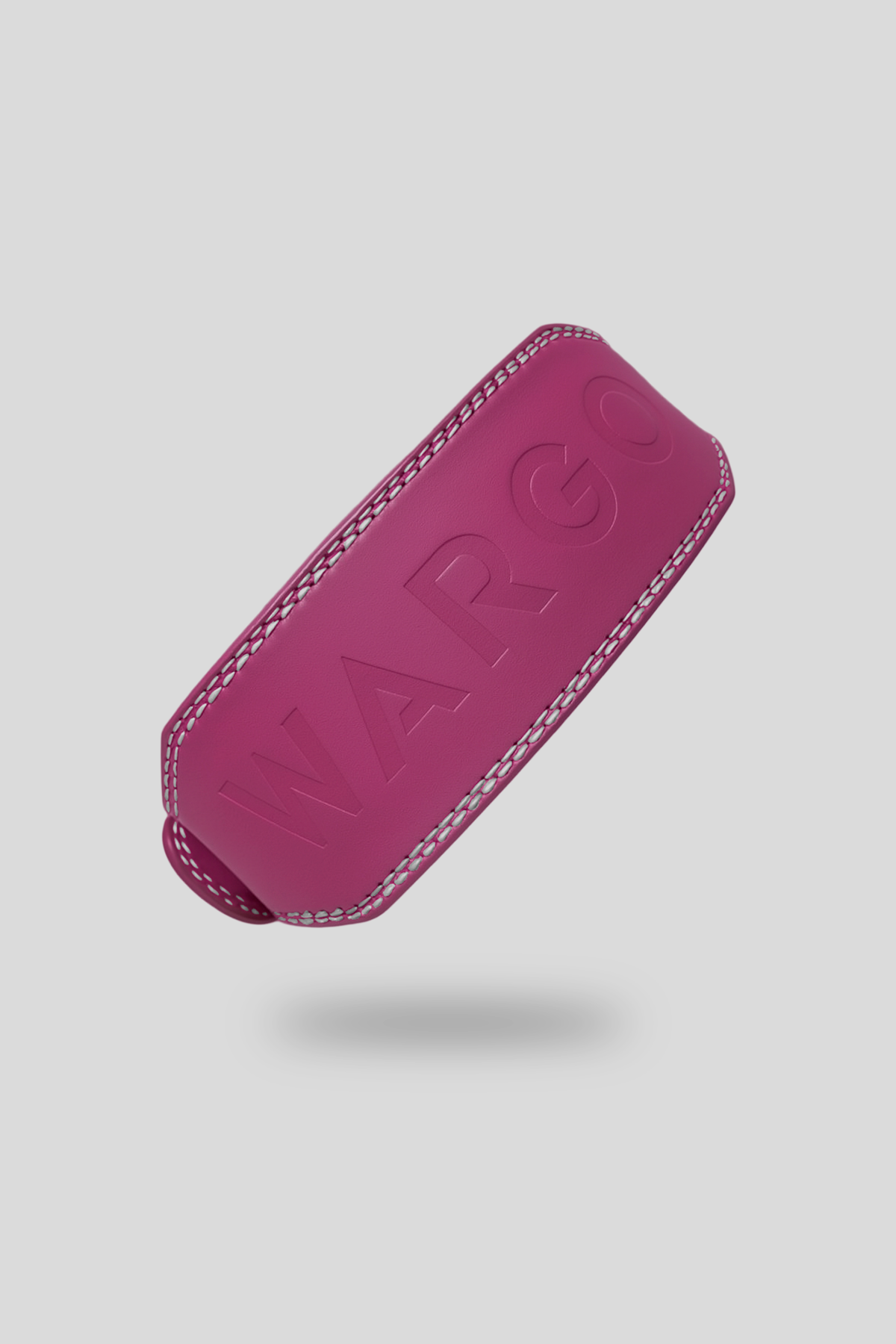 CINTURÓN PARA GYM MICRO FIBRA 5MM - MAGENTA