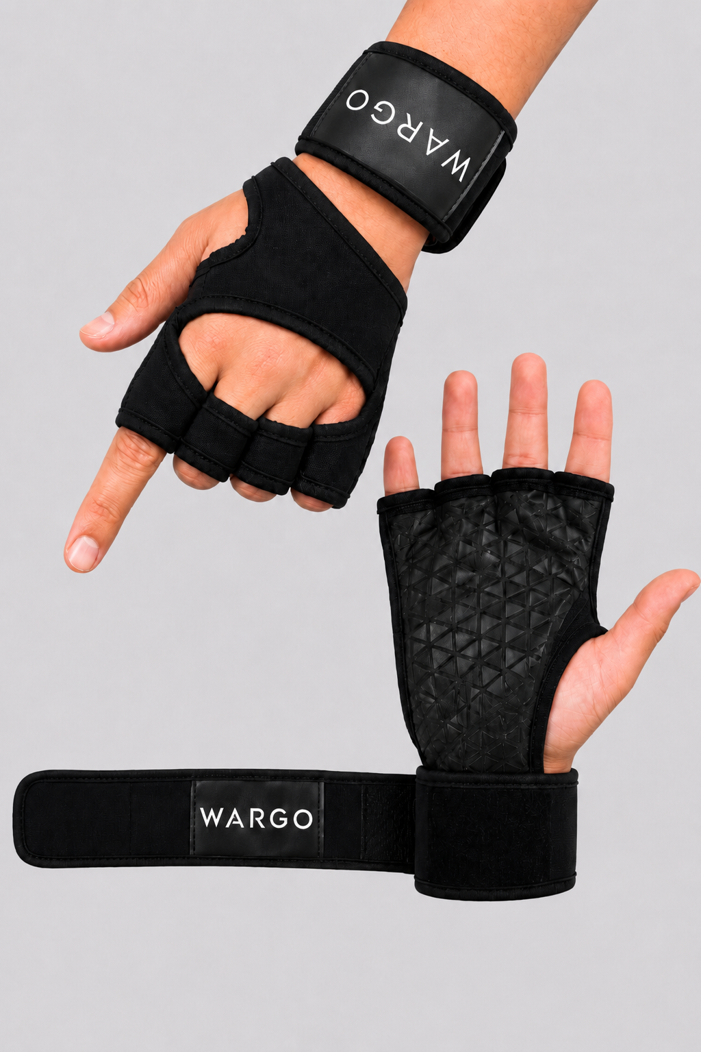 GUANTES LIFTING GYM - NEGRO