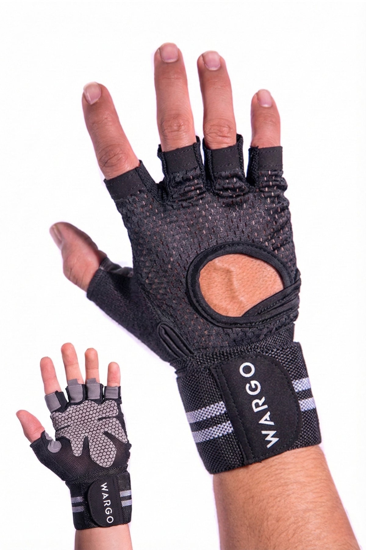 GUANTES CLASSIC GYM - NEGRO