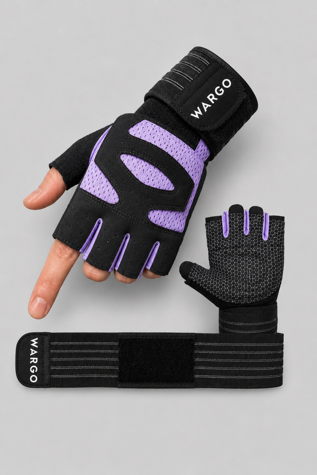 GUANTES CLASSIC 2.0 GYM - PURPURA