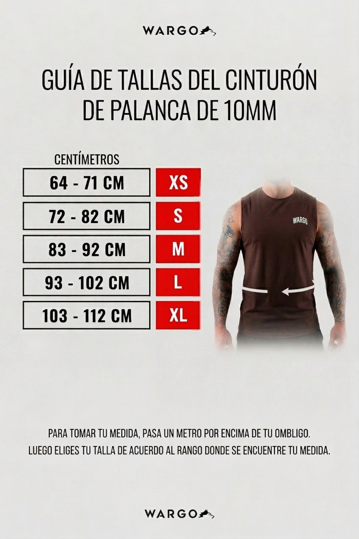 CINTURÓN PALANCA 10 MM POWERLIFTING - GRIS