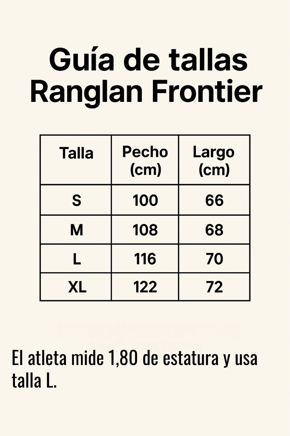CAMISETA RANGLAN FRONTIER - IVORY
