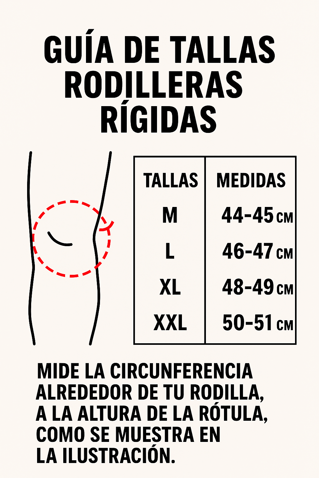 RODILLERAS PARA POWERLIFTING RIGIDAS