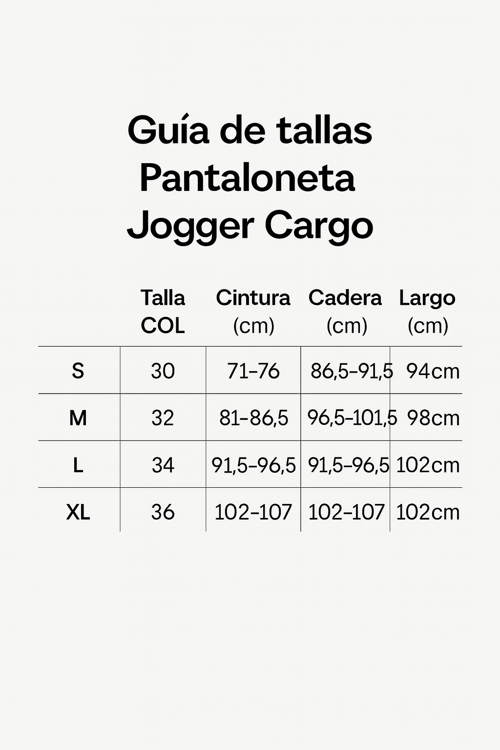 PANTALON JOGGER CARGO HOMBRE FRONTIER - NEGRO