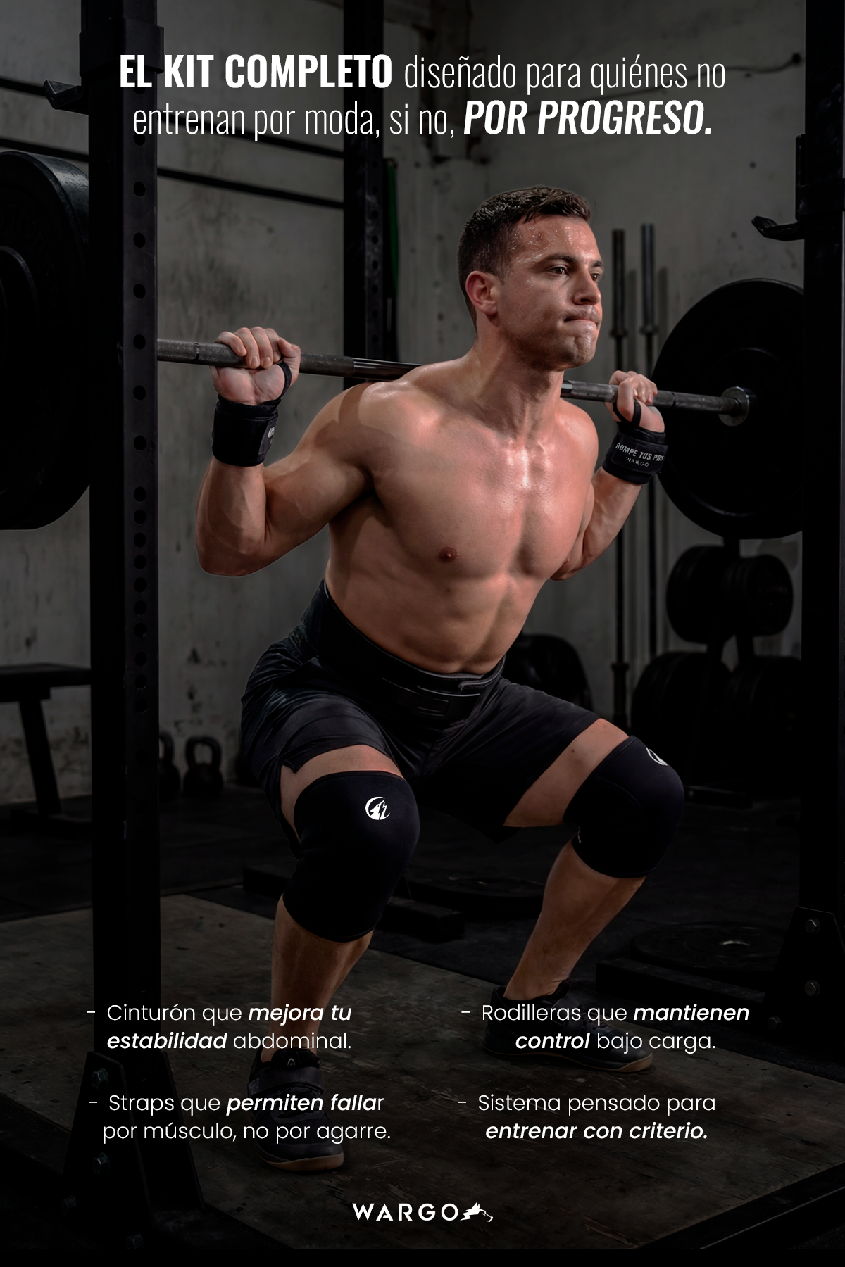 POWER LIFTING KIT - NEGRO