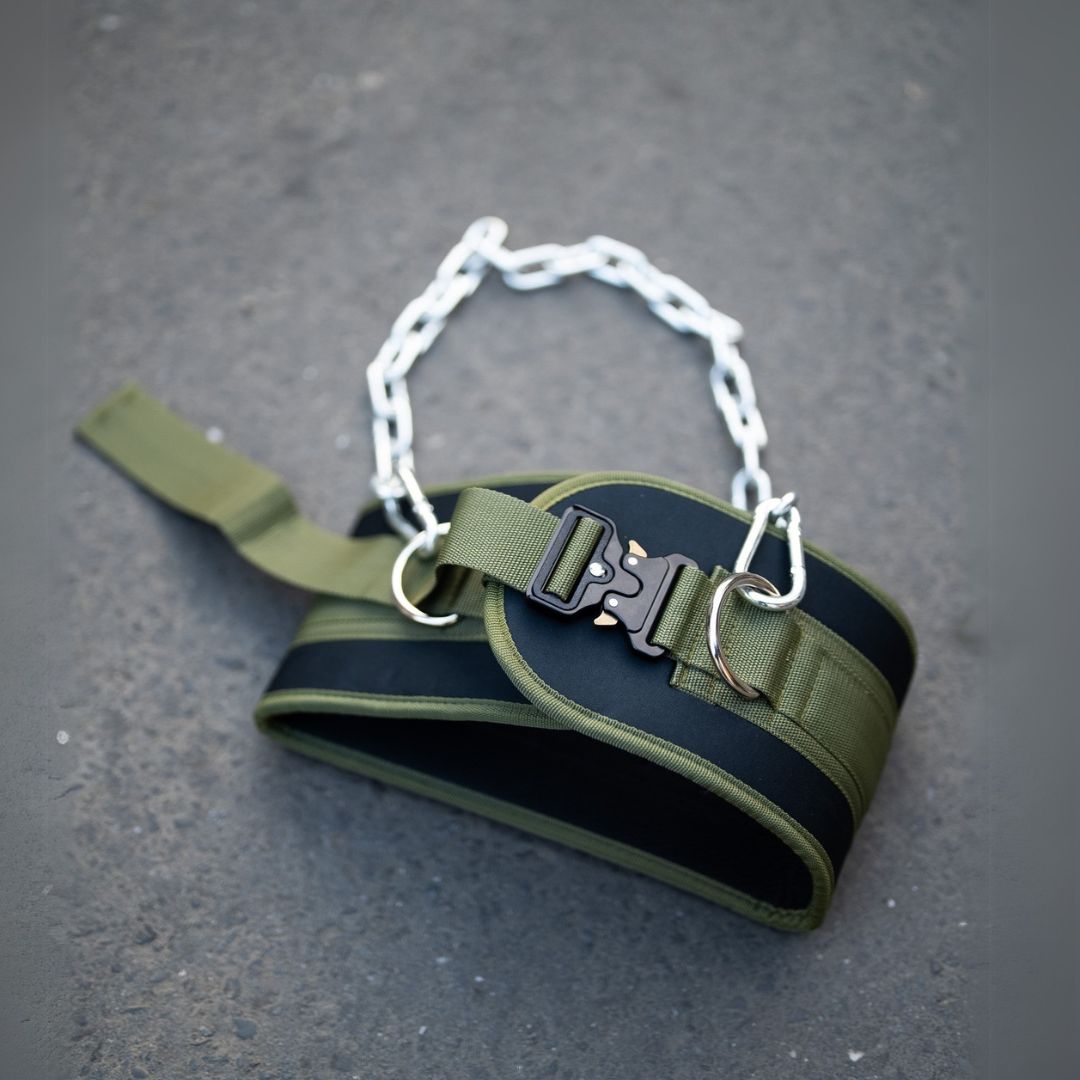 CINTURON DE LASTRE - VERDE MILITAR