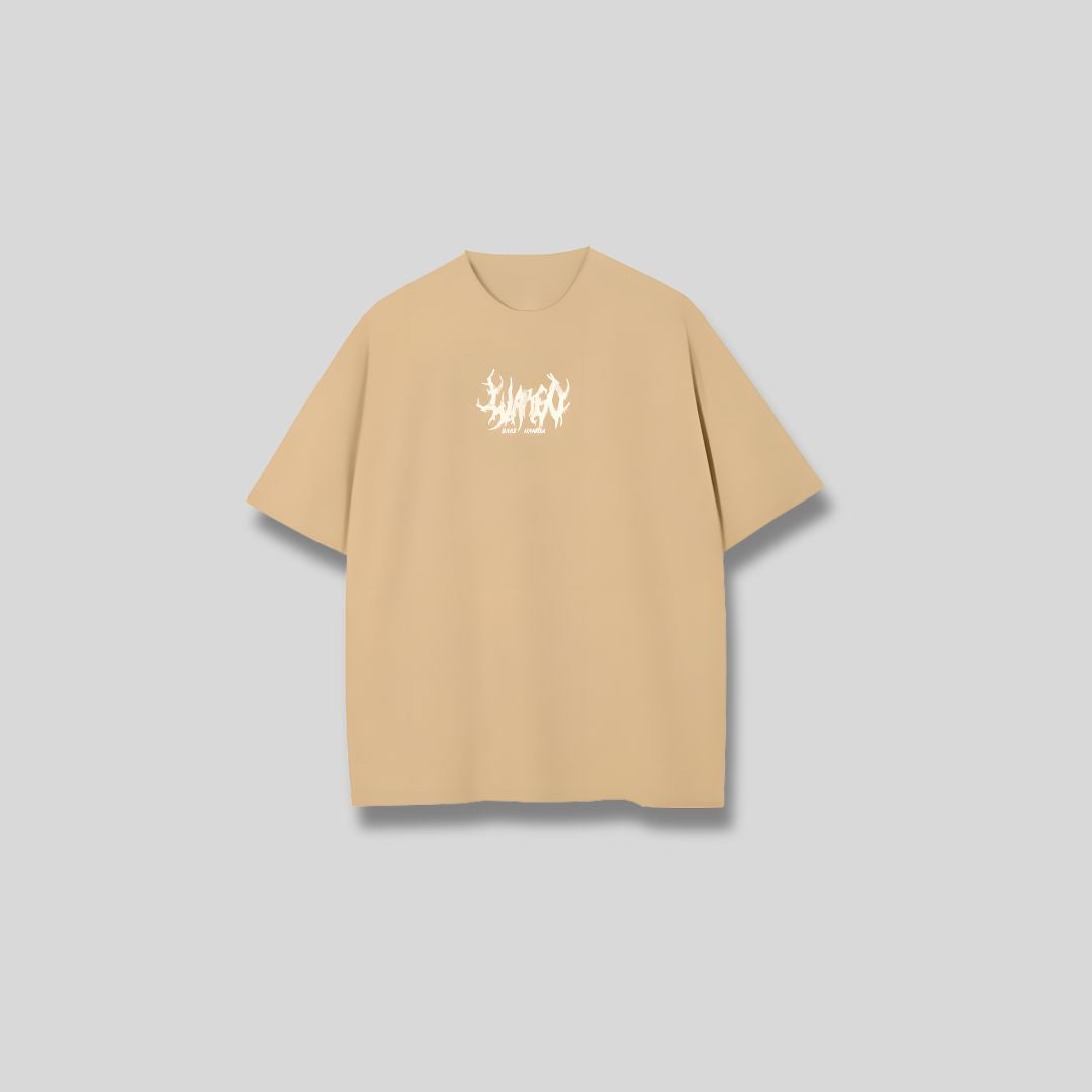 CAMISETA OVERSIZE BAKI - BEIGE