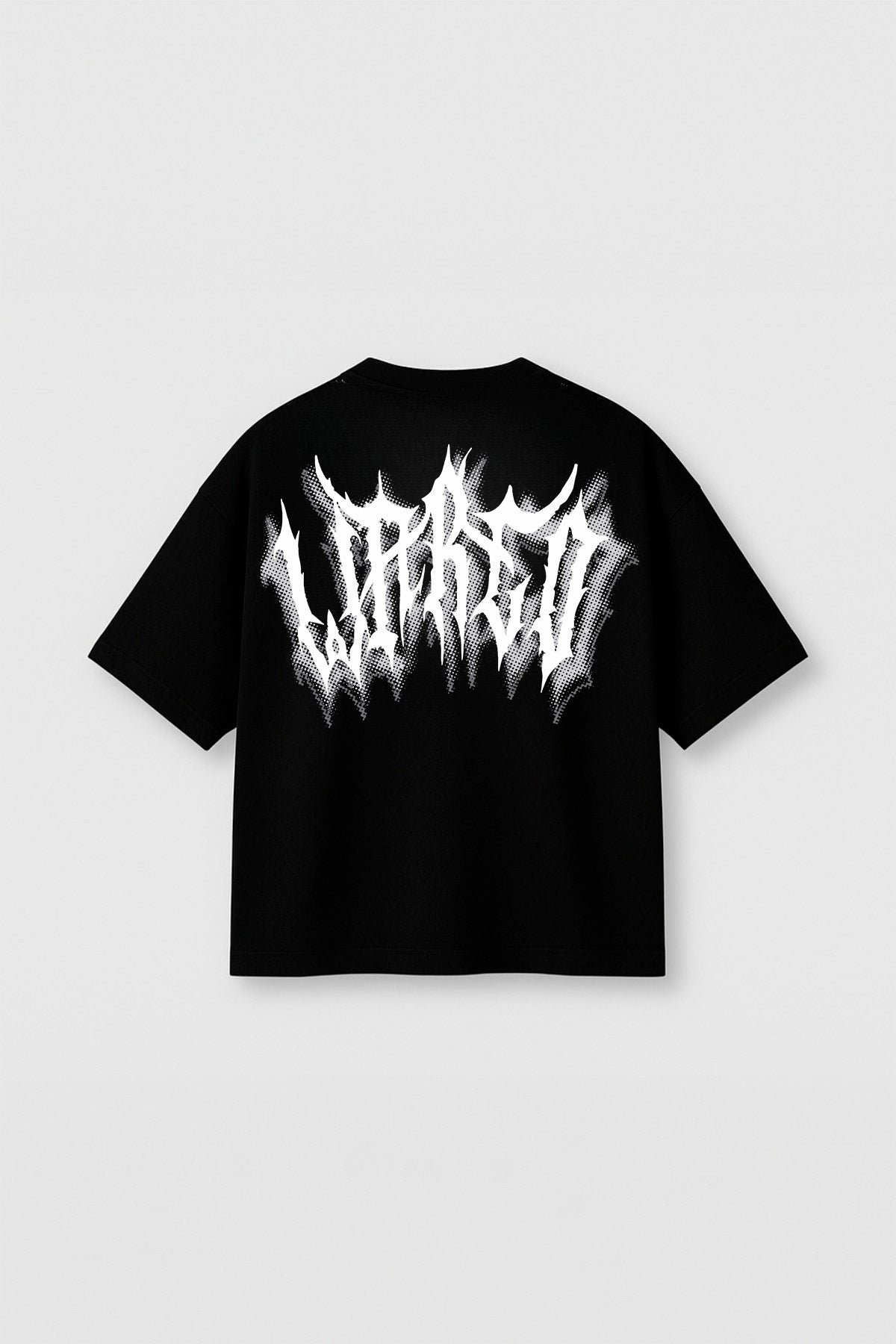 CAMISETA OVERSIZE CALLEJERA - NEGRO