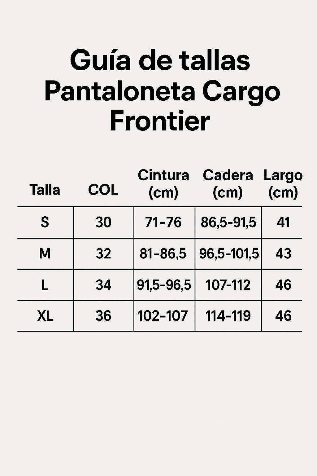 PANTALONETA PARA HOMBRE FRONTIER - NEGRO