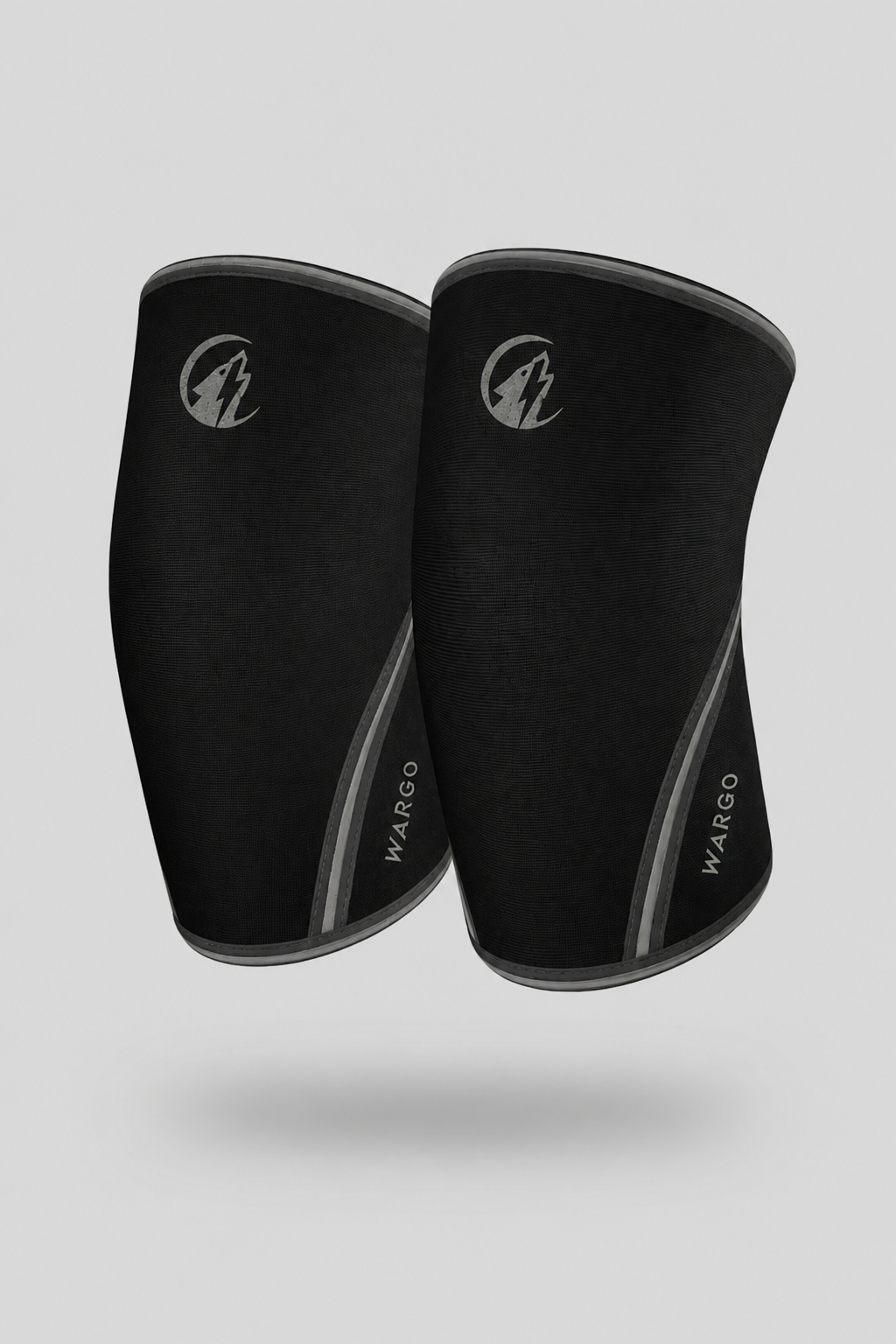 RODILLERAS 7 MM GYM - NEGRO/GRIS
