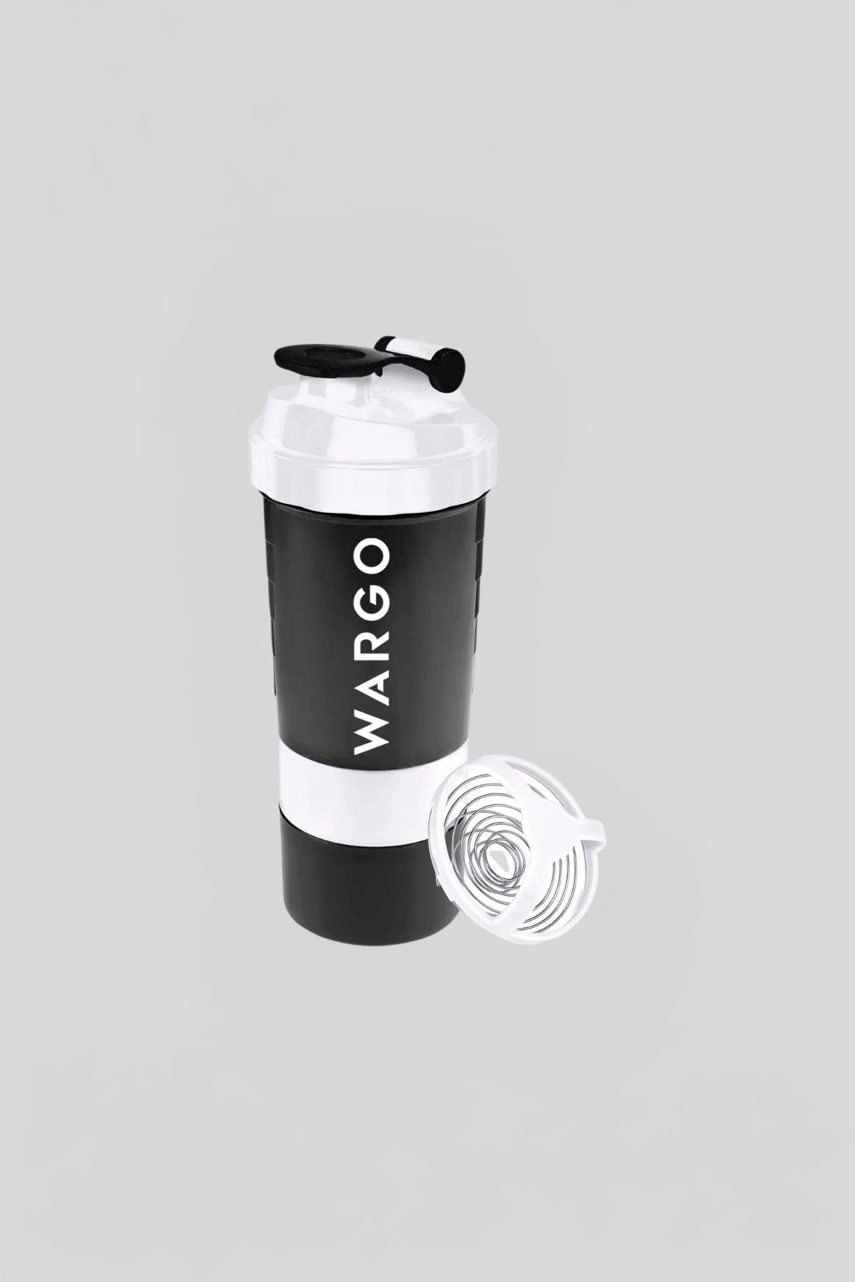 SHAKER CON COMPARTIMIENTOS - BLANCO