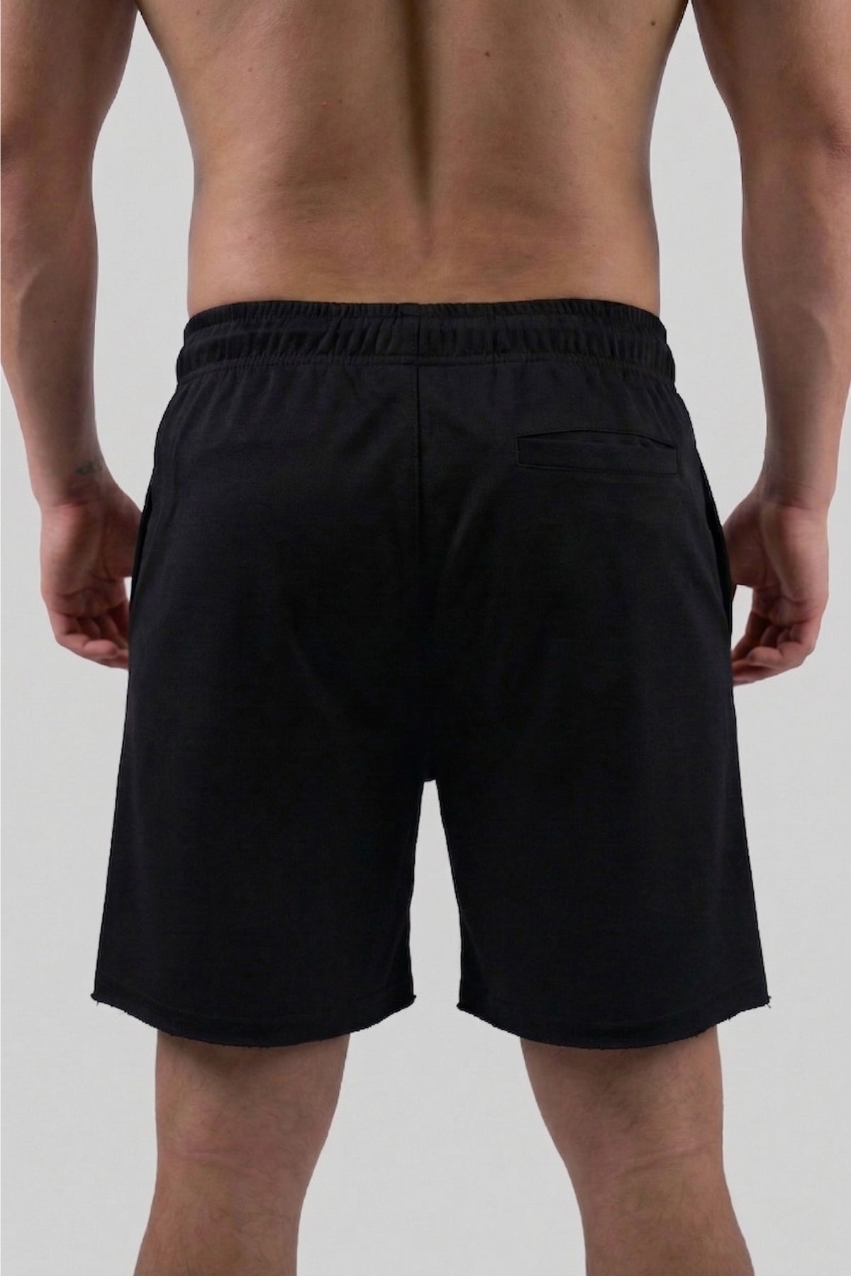 SHORT SLIM BASIC 12/25 - NEGRO