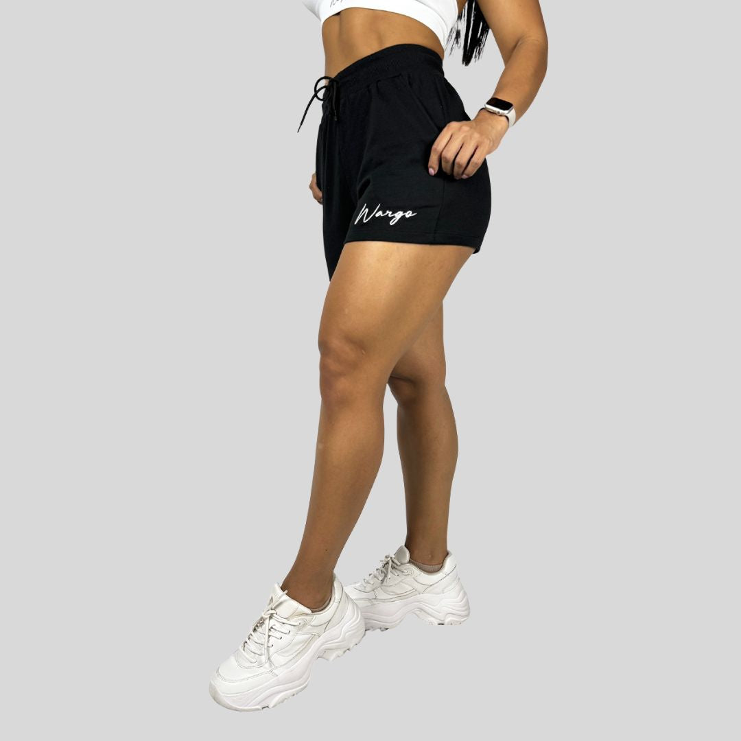 WARGO SIGNATURE WOMENS SHORTS - NEGRO