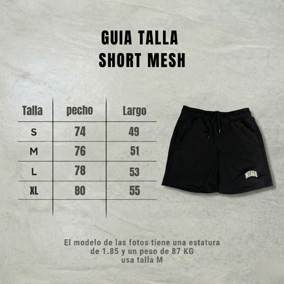SHORT MESH 12/25 - CAMUFLADO
